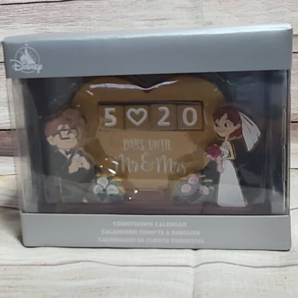 Disney UP Carl and Ellie Wedding Coundown Calendar - NEW - SEE IMAGES - Picture 2 of 5